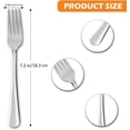 thumbnail image 2 of 96 PCS Dinner Fork Set - Windsor Stainless Steel Silverware Fork 7.1 Inch with Dishwasher Safe Flatware Forks for 96, Table Forks for Home, Kitchen or Restaurant, 2 of 2