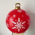 thumbnail image 1 of Giant Christmas PVC Inflatable Decorated Ball,Christmas Inflatable Giant Balloon Outdoor Decorations Holiday inflatables Balls DecorationAH031, 1 of 8