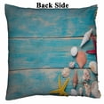 thumbnail image 2 of PKQWTM Shells And Starfishes Reversible Mermaid Cushion Cover Home Decor Sequin Pillow Case Size 20x20 inches, 2 of 2