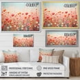 thumbnail image 4 of Designart "Oasis Of Vibrant Blooms II" Flower Floater Framed Wall Art Living Room, 4 of 5