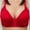 Red, variant on Amkhujs Front Closure Bras for Women, Shoulder Comfortable Wirefree Bras Easy Close Breathable Bra, Gifts for Her