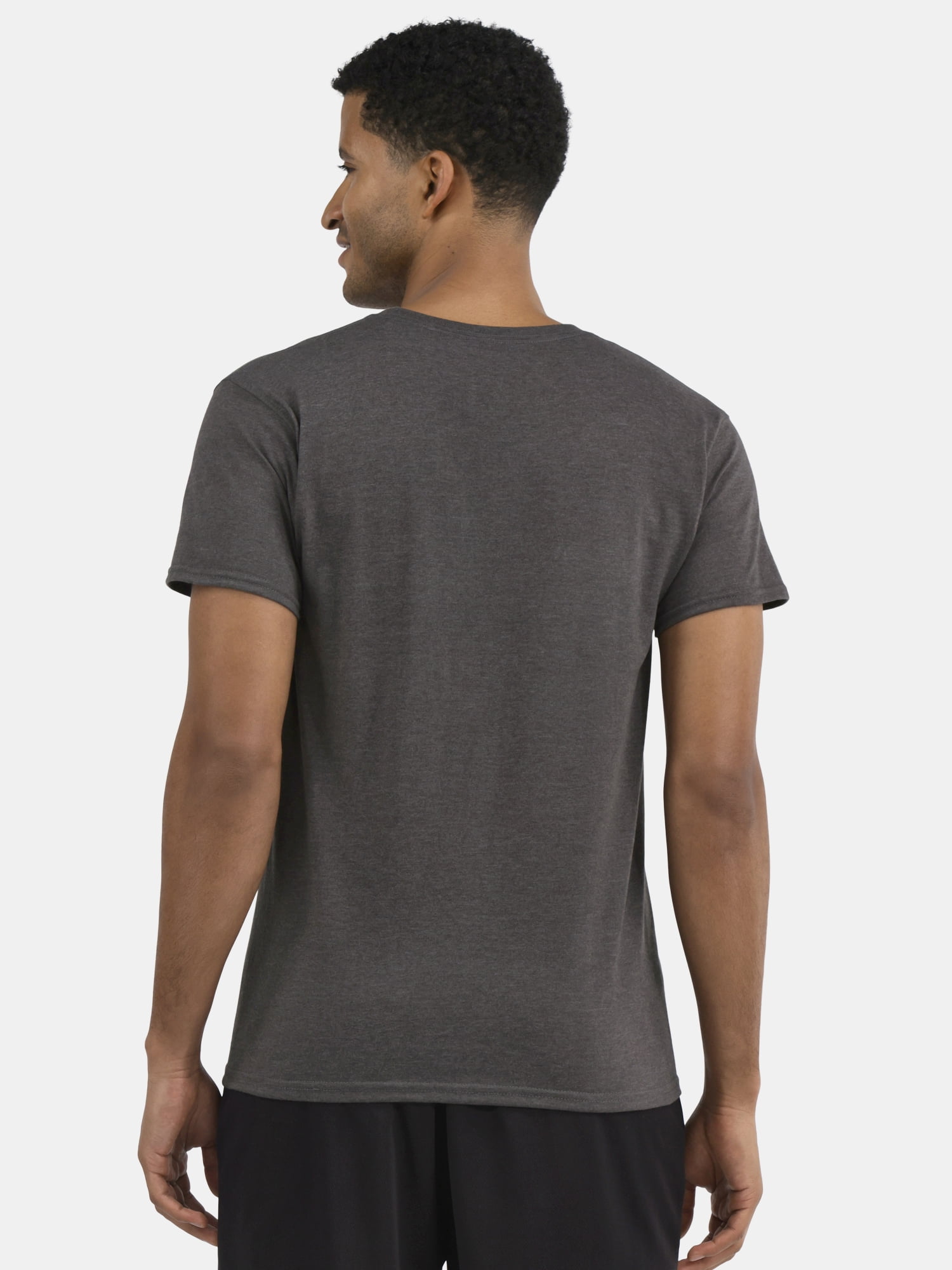 Athletic Works Men's and Big Men's Cotton Pocket Tee, Sizes XS-5XL and Tall Sizes