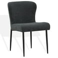 thumbnail image 5 of Safavieh Katlynn Wood and Iron Dining Chair in Dark Gray / Black, 5 of 7