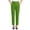 02# Army Green, variant on Cotton Casual Pants for Women Elastic Waist Solid Color with Pockets Stretchable Adjustable Summer -Leg Exterior Pocket Full Length Flat Front High Rise Trousers Work Outdoor XL-5XL