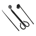thumbnail image 3 of jifeng 3Pcs Candle Wick Stainless Steel Candle Snuffer Candle Tool Portable Candle Black, 3 of 9