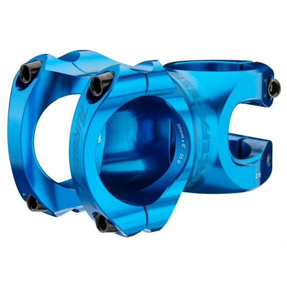 RaceFace Turbine R 35 Stem - 50mm 35mm Clamp  /-0 1 1/8" Blue