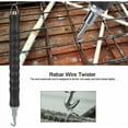 thumbnail image 4 of Jinsinto Semi-automatic Rebar Wire Twisting Machine Construction Site Reinforcement Tying Tool with Retractable Hook for Tying Rebar and Wire Mesh, 4 of 4