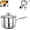 7.9in, variant on Pure Titanium Saucepan with Lid, Titanium Pots for Cooking Non Stick, Frying Pan with Steamed Grid, Scratch-Resistant, For Cooking, Compatible with All Cooktops (7.9in)