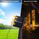 thumbnail image 4 of Cadena de luces con energía solar, 12M 100 LED a prueba de agua Cadena de luces con energía solar 8 modos Luces decorativas a prueba de agua para jardín, patio, Navidad, boda, fiesta (blanco cálido) brillar Electrónica, 4 of 5