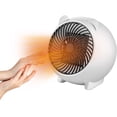 thumbnail image 1 of Calentador De Ventilador, Calentador Portátil De 500 W, Calentamiento Rápido, Protección contra Sobrecalentamiento E Inclinación, Seguro Y Portátil, Eficiencia Energética, para Dormitorio, Oficina Rojo Verde, 1 of 5