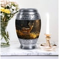 thumbnail image 5 of Sunlit Deer Magical Forest Urns For Human Ashes - Large Urns For Human Ashes Adult Women - Funeral Urn Ashes - Urns For Human Ashes Adult Men - Cremation Urn - Burial Urns For Ashes Urns 10 Inches, 5 of 5
