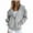 GY3, variant on Puliio Womens Hoodies Sweatshirt Casual Solid Long Sleeve Zipper Hooded Coat With Pocket Soft Comfortable Drawstring Sweatshirt Outerwear Tops