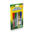 thumbnail image 3 of Crayola Washable Glitter Glue Set, 5-Pack, Bold Colors, 3 of 6