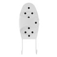 thumbnail image 1 of Colgador de pared para tabla de planchar, organizador de plancha y tabla de planchar para lavandería, organizador de almacenamiento blanco, 1 of 7