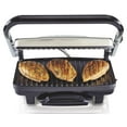 thumbnail image 4 of Hamilton Beach Panini Press & Indoor Electric Grill, 1500 Watts, Nonstick Plates, Stainless Steel, 25410, 4 of 8