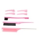 thumbnail image 5 of Juego de cepillos para el cabello, peine para peinar el cabello de 3 piezas, cepillo para el cabello con cerdas, juego de peine para peinar el cabello confiable y duradero, 5 of 8