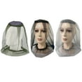 thumbnail image 4 of Net Hat Outdoor Anti-insect Bug Head Cap Portable Mesh Hat Camping Nylon Elastic Mesh Fishing Hat, Army Green, 4 of 9
