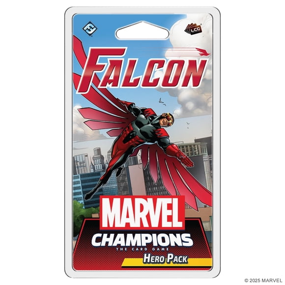 Juego de cartas Asmodee Marvel Champions Falcon Hero Pack para mayores de 14 años