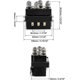 thumbnail image 2 of Relé de solenoide, contactor de repuesto de solenoide de relé de cabrestante de 12 V 500 A, 2 of 5