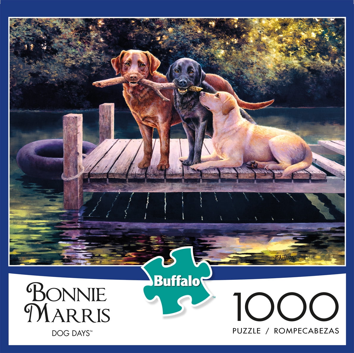 DOGS JUST LABS BRAND NEW 39781 1000 PIECE JIGSAW PUZZLE 