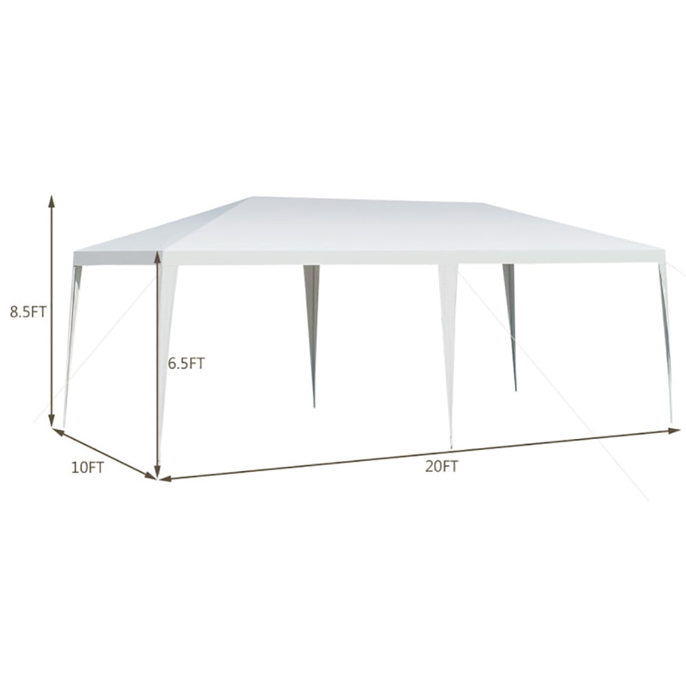 Aimee Lii 10 x 20 Feet Waterproof Canopy Tent with Tent Peg and Wind Rope for Party Wedding BBQ Events Aimee Lii 10 x 20 Feet Waterproof Canopy Tent with Tent Peg and Wind Rope for Party Wedding BBQ Events