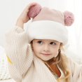 thumbnail image 3 of 1 Juego de bufanda y gorro de invierno para bebé, bufanda Unisex para niño pequeño (rosa) Sincero Electrónica, 3 of 5