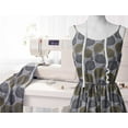 thumbnail image 6 of Soimoi Minky Gray Fabric By the Yard - 56 Inch Wide - African Tribal Material - Artistic and Modern Patterns for Various Uses Printed Fabric, 6 of 6