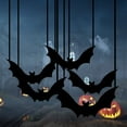 thumbnail image 5 of Wovilon Halloween Party Decorations, Black Scary Bats For Halloween Yard Decoration Party Supplies Decorative Scary, 5 of 5
