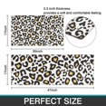 thumbnail image 7 of Black and Yellow Of Leopard Print Kitchen Rugs Sets Of 2,Anti Fatigue Kitchen Mat Rugs Non Slip Washable,Decorative Kitchen Floor Mats for Kitchen,Sink,Laundry,17"x30"+17"x47", 7 of 7