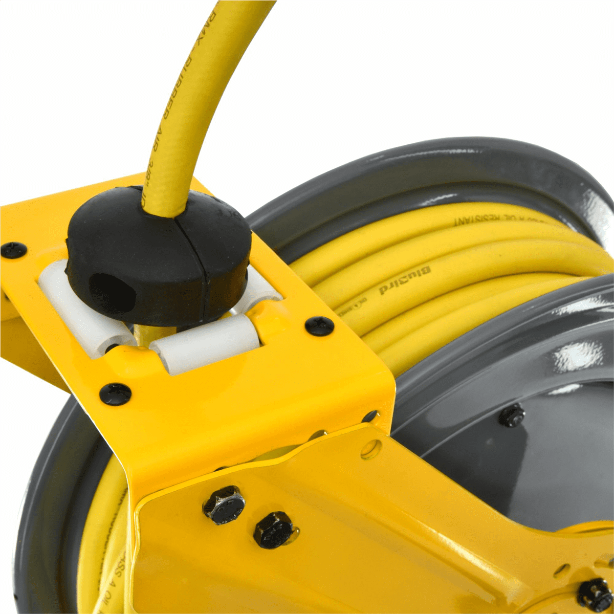 BluBird OilShield Heavy - Duty Air Hose Reel All - In - One 3/8 x 100