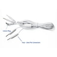 thumbnail image 5 of Cables conductores TENS con descuento, duplicador de puertos, conectores de 4 pines de 2 mm (paquete de 2), 5 of 5