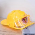 thumbnail image 3 of Plastic Safety Helmet Adjustable Fire Hat Toy Educational Toy Creative Construction Funny Gadgets for Kids Children (Yellow), 3 of 3