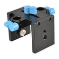jixopn 15mm Rod Clamp Railblock Support System DSLR Camera Base Plate