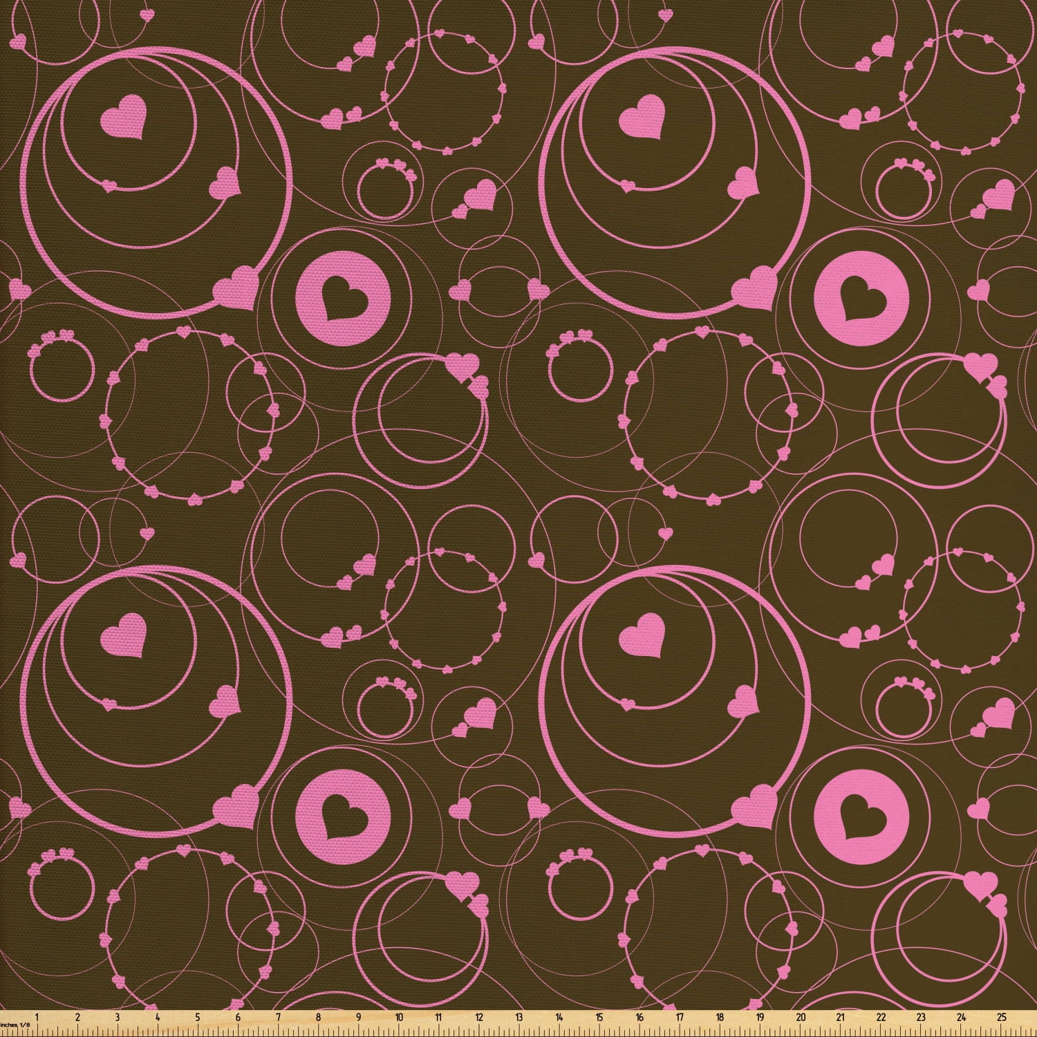 Backgrounds cboardinggroup Hearts Fabric by The Yard, Valentines Day Themed Ornate Romantic Pink