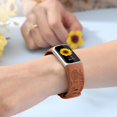 thumbnail image 7 of Comvin 3 Packs Floral Engraved Band Compatible with Fitbit Charge 6 Bands/Fitbit Charge 5 Bands Women, Cute Soft Silicone Sunflower Pattern Sport Designer Fancy Summer Strap for Charge 6/5, 7 of 7