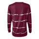 thumbnail image 3 of ICHUANYI Clearance Fashion Woman Long Sleeve T-Shirt Summer Printing Loose Blouse Tops(Wine, M) ICHUANYI WER2023080913035, 3 of 5