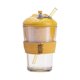 thumbnail image 2 of Taza de vidrio Con tapa perfecl vaso de vidrio creativo 301-400 ml Estilo A, 2 of 8