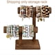 thumbnail image 4 of Soporte para Relojes Torre de Exhibición de Relojes de Madera Organizador de Joyas para Pulseras y Collares Organizador de Soporte para Relojes,C, 4 of 5