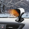 thumbnail image 4 of FACULX Car Heater 120W Portable Fast Heating Auto Car Heater Demister Windshield Demister Automobile Windscreen Heater Plug In 359 Revolving (12V), 4 of 4
