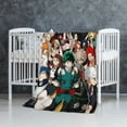 thumbnail image 7 of My Hero Academia Anti-Pilling Flannel 32"X48" Super Soft Plush Air Condition Quilt Fluffy Warm Cozy Decorative Blankets, 7 of 7