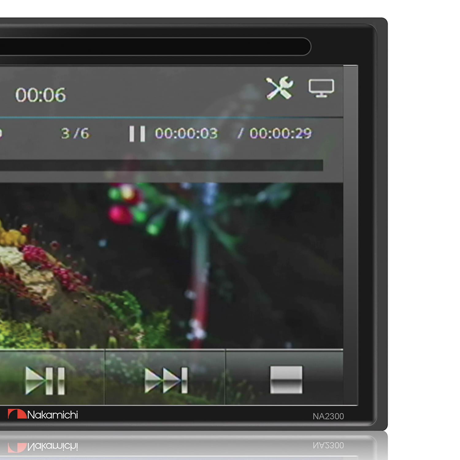 Nakamichi NA2300 CD DVD 2-DIN 6.2 Monitor Built-in Bluetooth Capacitive  Tou｜フィッシングツール