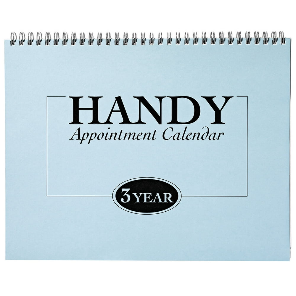 3Year Appointment Calendar Planner, Monthly Schedule Organizer, Flip