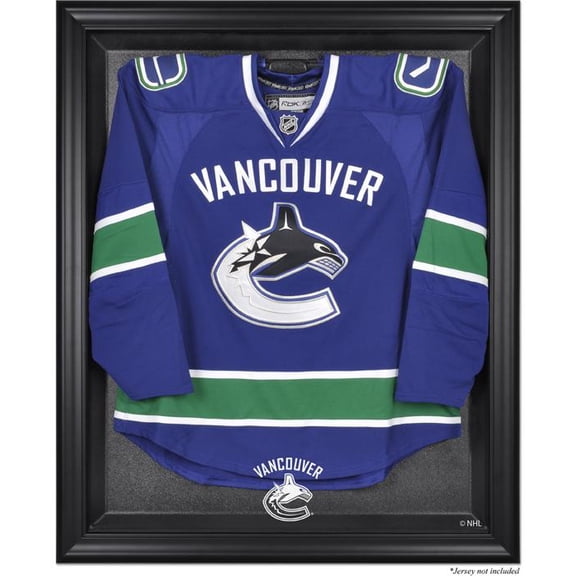 Mounted Memories NHL Jersey Display Case - Vancouver Canucks - Black