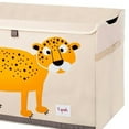 thumbnail image 4 of 3 Sprouts UTCLEO Collapsible Toy Chest Storage Bin for Kids Playroom, Leopard, 4 of 8