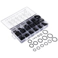 thumbnail image 1 of Juego Surtido de Juntas Tóricas Negras de 222 Uds Arandelas de Junta de Sellado de Goma para Reparación de Vehículos de Tuberías ANGGREK Otros, 1 of 8