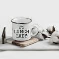 thumbnail image 2 of Koyal Wholesale Stainless Steel Campfire Coffee Mug, #1 Lunch Lady, 1-Pack, 2 of 4