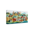 thumbnail image 4 of Canvas Wall Art - Ray Heere 'Paper Art Coastal Scene 22' Wall Art for Living Room, Bedroom, or Office Décor by Trademark Fine Art - 19 x 10 Inches, 4 of 4