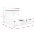 thumbnail image 2 of Picket House Furnishings Jack King Platform Storage Bed, 2 of 8