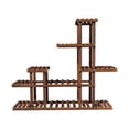 thumbnail image 1 of Stand Wood Plant Stand Multi Tier Flower Shelves Rack for Living Room Balcony Patio Yard, 1 of 6