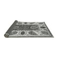 thumbnail image 2 of Ahgly Company Indoor Square Abstract Gray Modern Area Rugs, 5' Square, 2 of 4